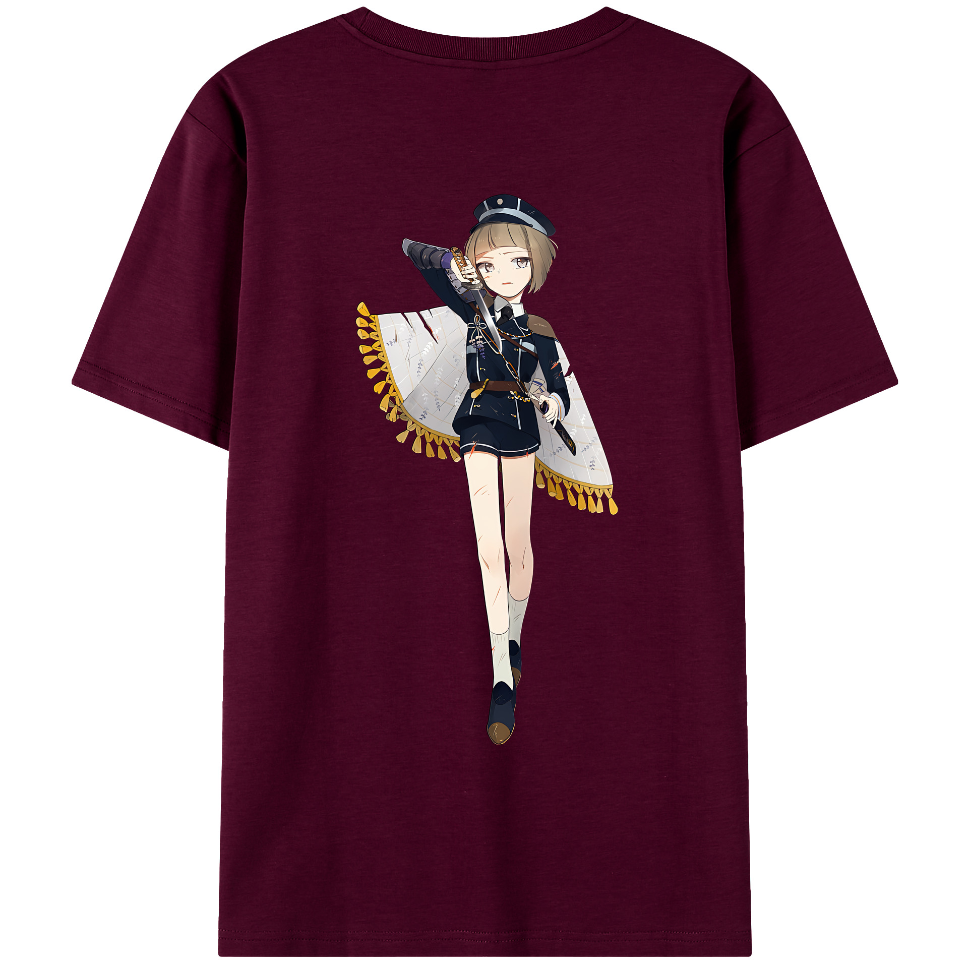 （画像用） 刀剣乱舞 Touken Ranbu レディース半袖Tシャツ(バックプリント)